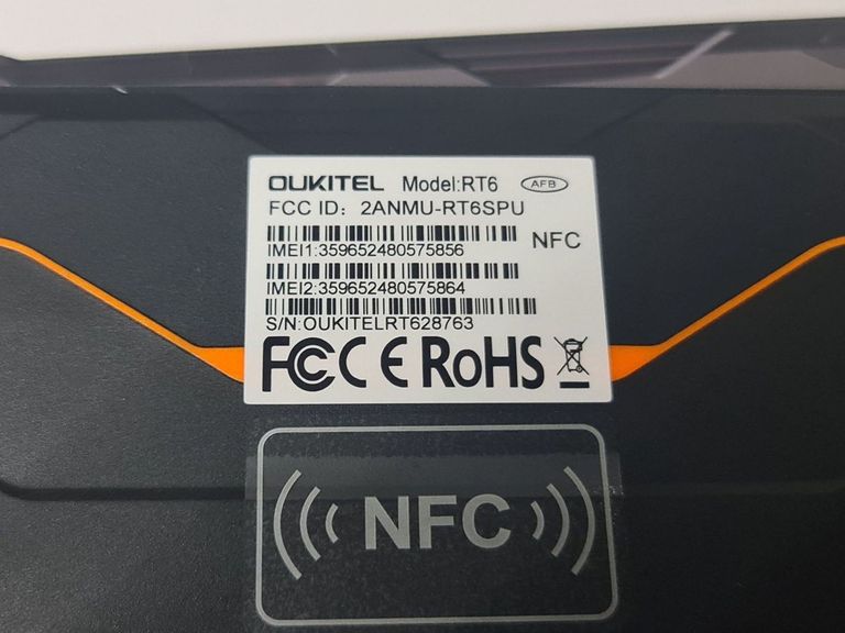 Розпродаж Oukitel RT6 NFC 8/256GB 4G Dual Sim Black, продавець Техноскарб