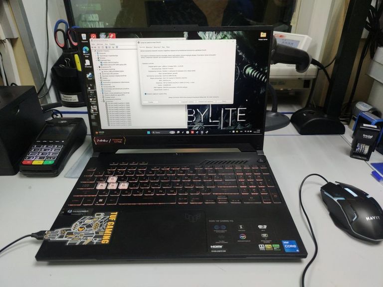 Оголошення Asus 15/core i5-12500h ddr5/16gb ddr5/hdd *відсутній/ssd 512 gb/geforce rtx3050 4gb Б/У