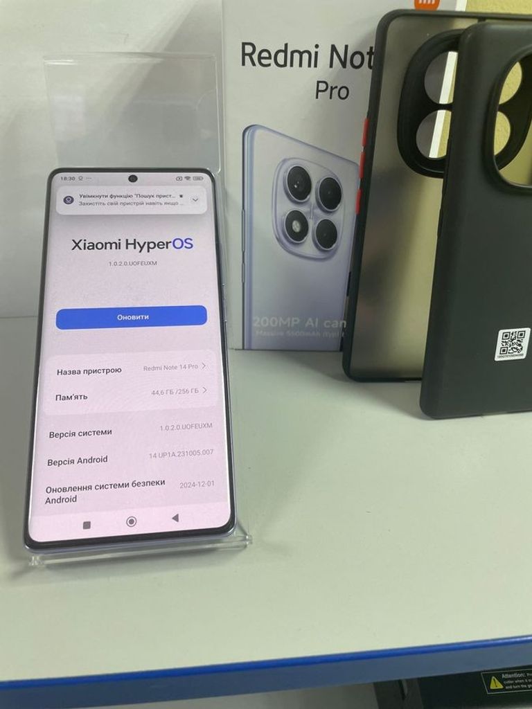Дешево Xiaomi redmi note 14 pro 8/256gb з ломбарду