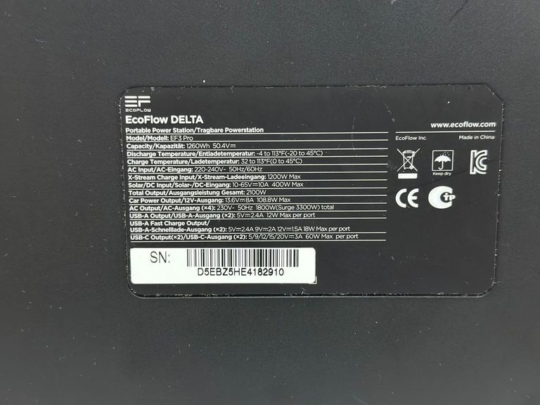 Ecoflow Delta EF3 Pro Код:01-200908800. Зображення 6