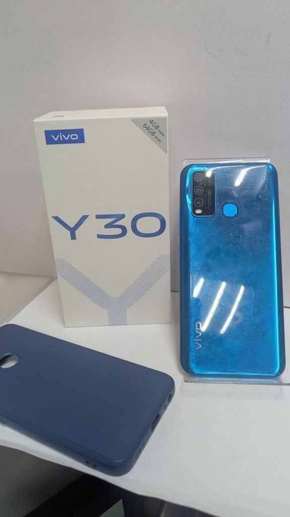 Объявление vivo Y30 4/64GB Blue Б/У