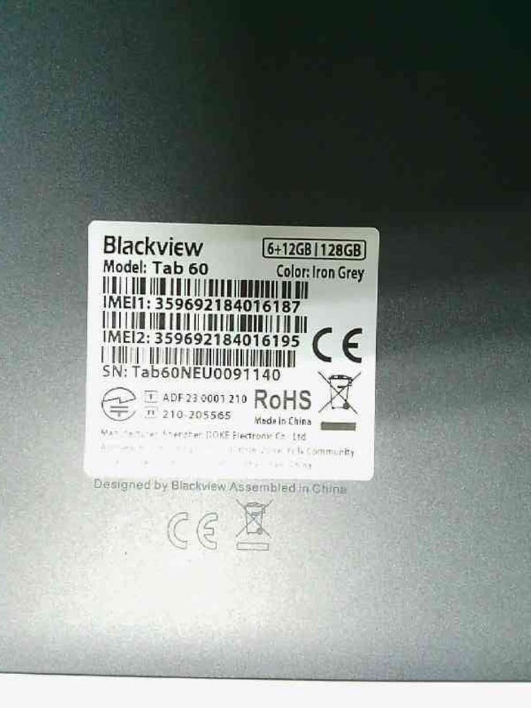 Blackview tab 60 6/128gb lte Код:01-200946174. Зображення 6