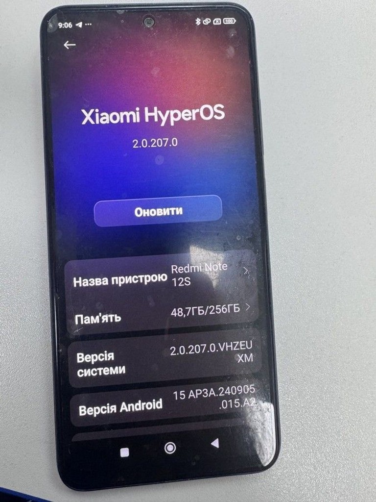 Дешиво Xiaomi redmi note 12s 8/256gb с ломбарда