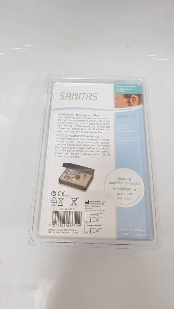 Дешиво Sanitas sha15 с ломбарда