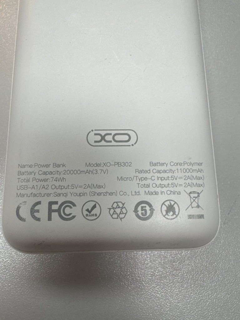 Купити Xo PB302 20000mAh Black Б/У