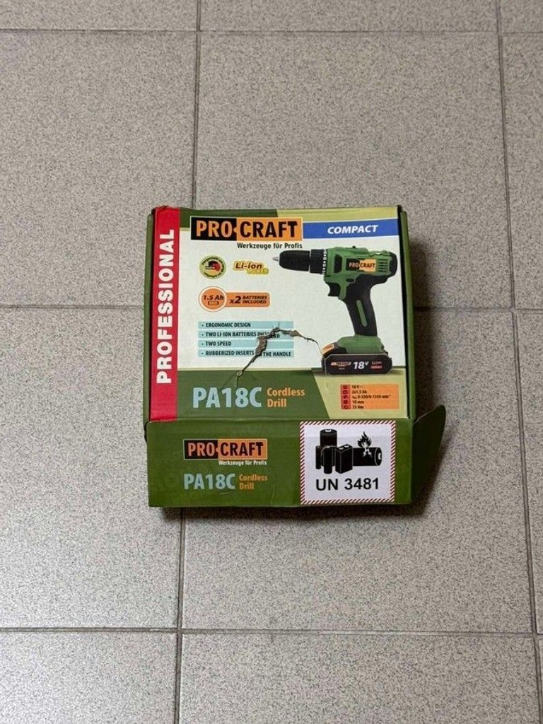 Procraft pa-18c compact 2акб зп Код:01-200999746. Зображення 5