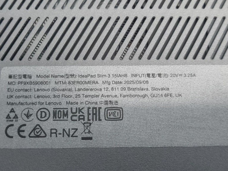 Объявление Lenovo 15/core i5-12450h ddr5/16gb ddr5/ssd 512 gb/*інтегрована Б/У