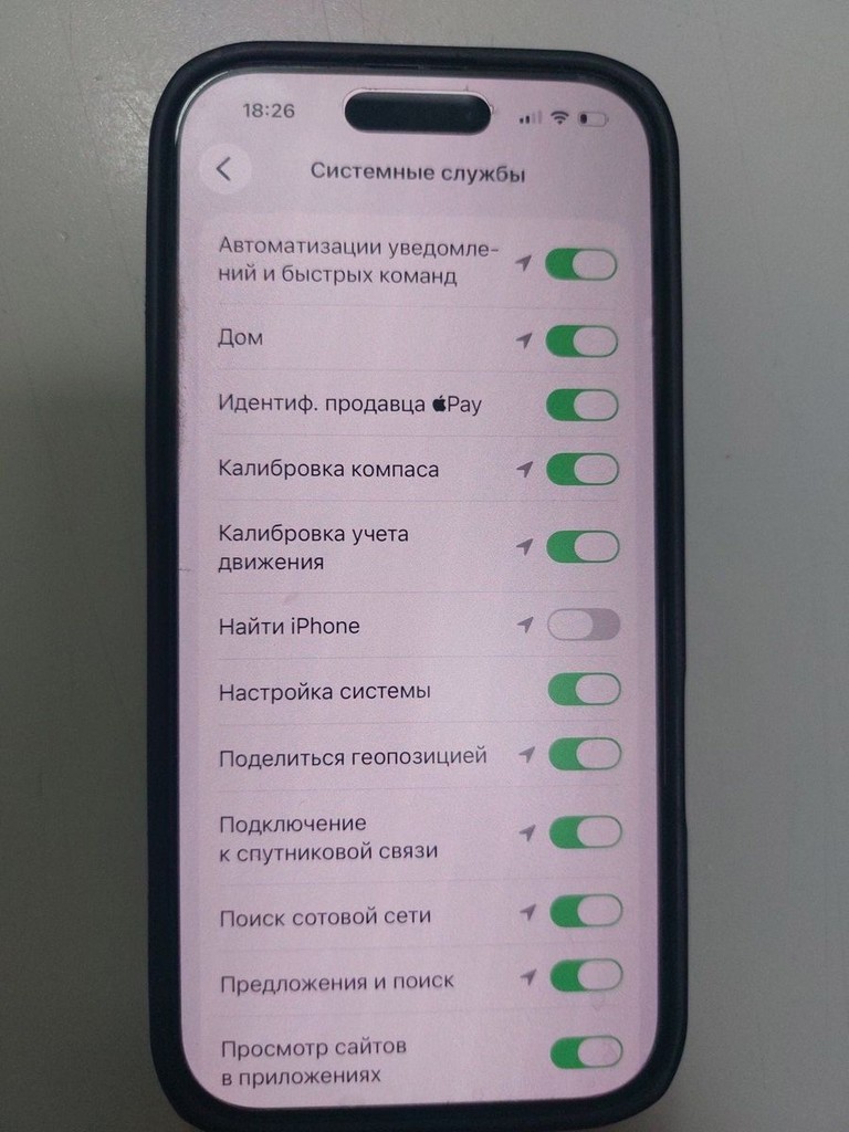 Объявление Apple iphone 16 pro 128gb Б/У