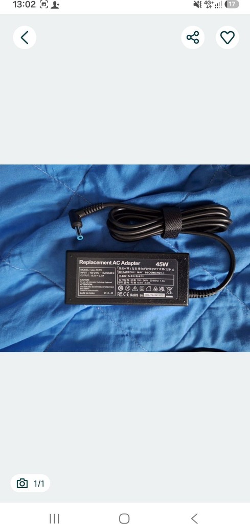 Купити HP 45W 19.5V 2.31A Б/У