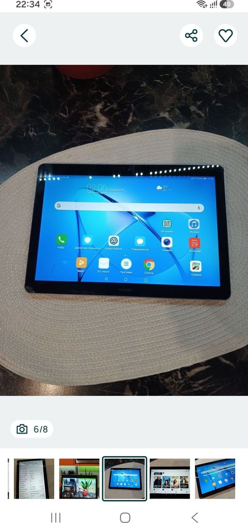 Huawei mediapad t3 8 2/16gb lte Код:null. Изображение 5