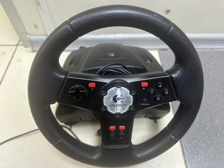 Купить Logitech formula vibration feedback wheel Б/У