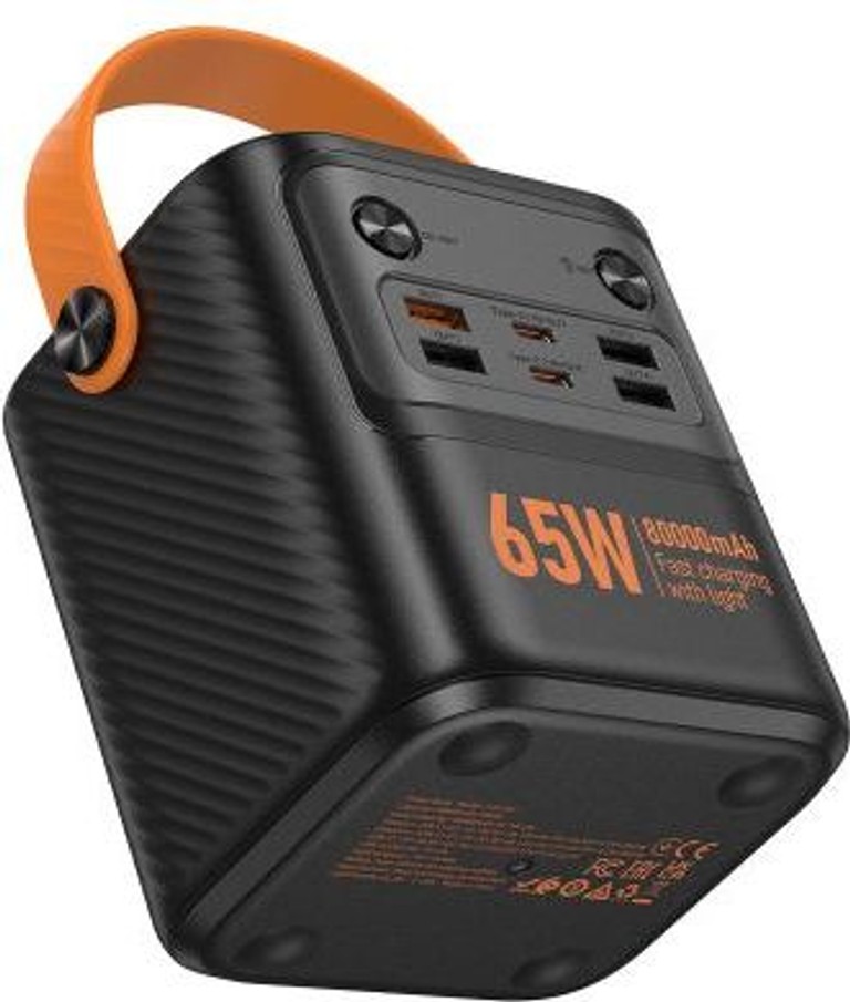 HOCO 80000mAh Pro Tough PD/65W Black Код:null. Зображення 6