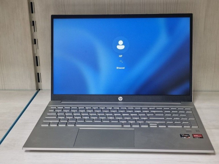 Дешево Hp 15/ryzen 5 5500u ddr4/16gb ddr4/hdd *відсутній/ssd 512 gb/*інтегрована з ломбарду