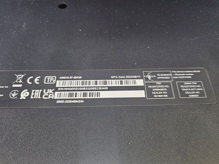 Розпродаж Acer 15/core i5-11400h ddr4/16gb ddr4/hdd *відсутній/ssd 512 gb/geforce gtx1650 4gb, продавець Техноскарб