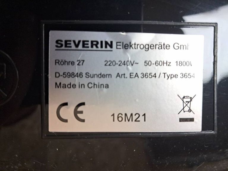 Severin ea3654