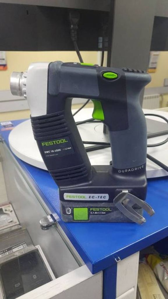 Festool dwc 18-4500 duradrive 1акб-3,1ah/1акб-5.2ah+зу/+af55-dwc