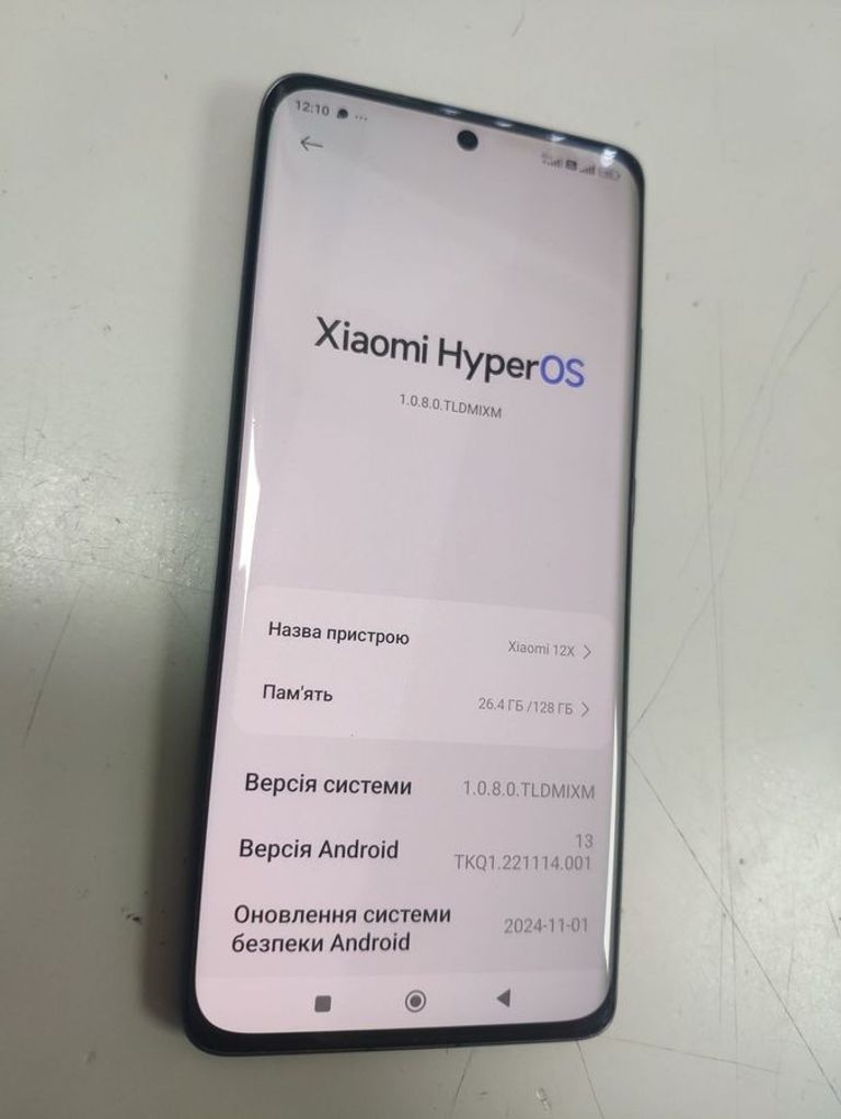Дешиво Xiaomi 12X 8/128GB Gray с ломбарда