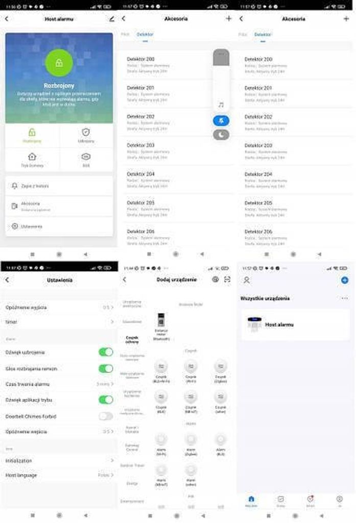 Бездротова GSM-сигналізація з РК-дисплеєм, сирени Android IOS PL. Код:null. Изображение 10