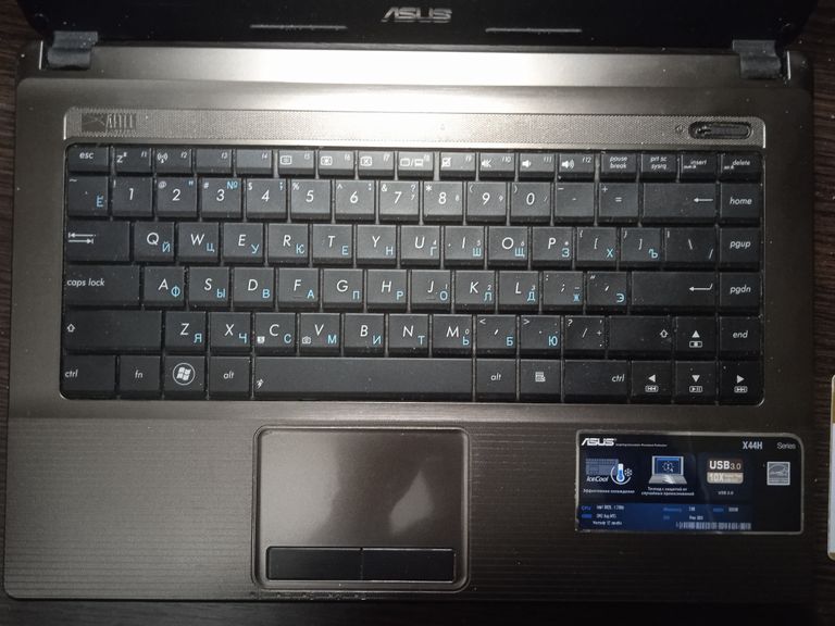 Объявление ASUS-X44H IntelCore i7-2760QM 4GB/450GB Б/У