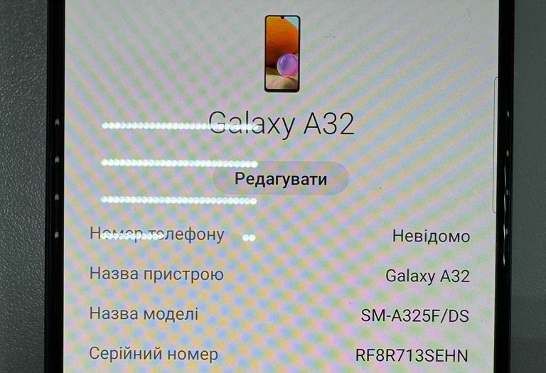 Оголошення Samsung a325f galaxy a32 4/128gb Б/У