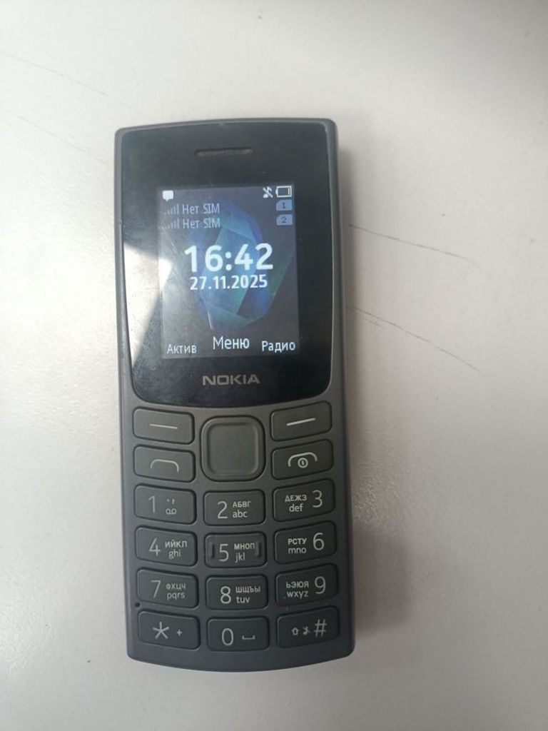Купить Nokia 105 Dual Sim New Black (A00028315) Б/У