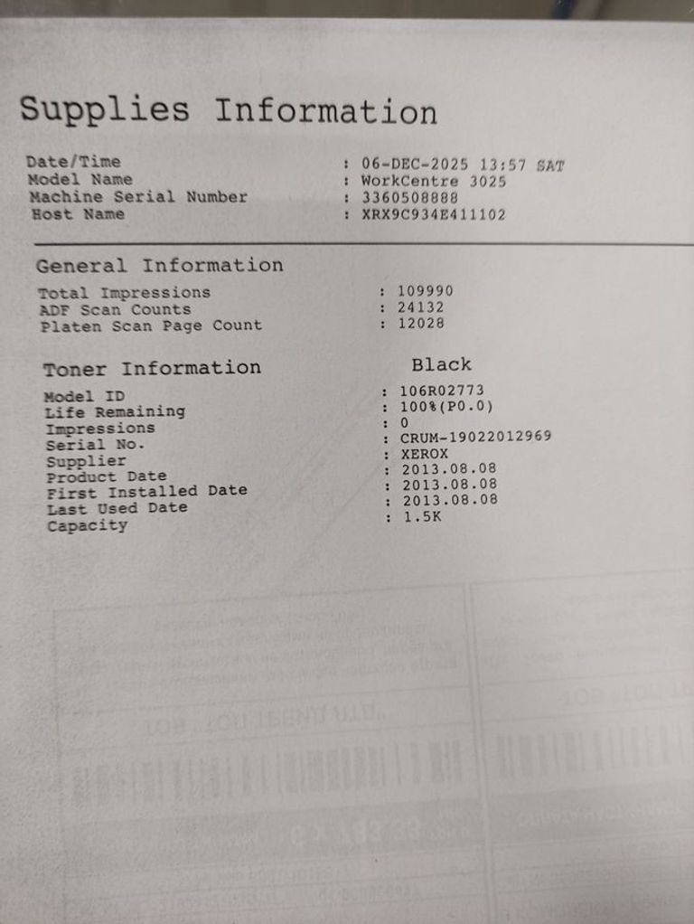 Xerox workcentre 3025 Код:01-200806428. Зображення 6