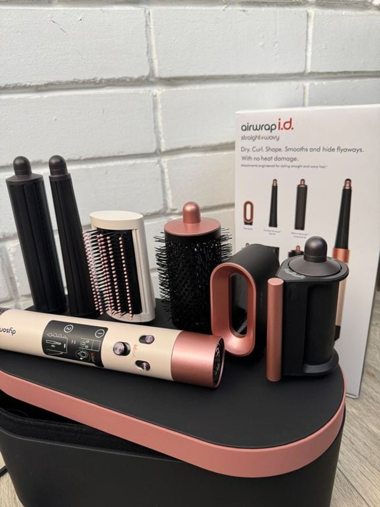 Купити Dyson Airwrap Long Volumise Strawberry bronze/Blush pink EU (581840-01) Б/У