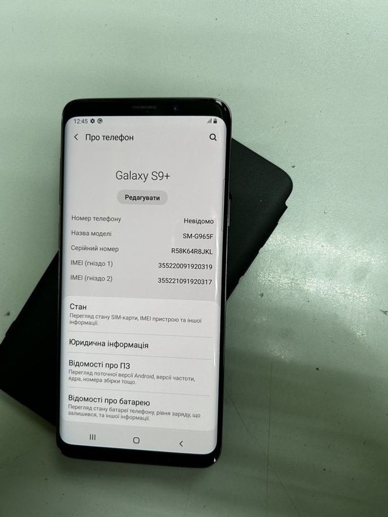 Samsung galaxy s9+ sm-g965f 64gb Код:01-200841440. Зображення 5