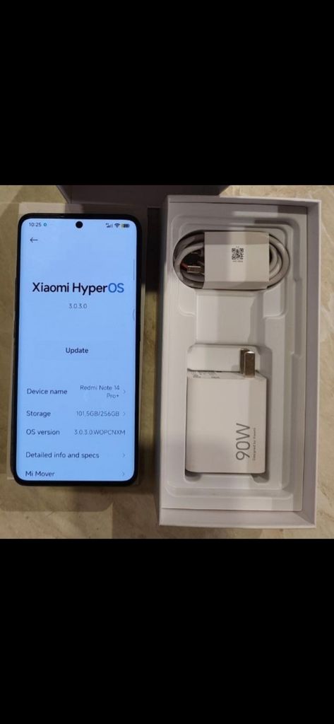 Оголошення Xiaomi Redmi Note 14 Pro+ 5G 12/256GB Midnight Black Б/У