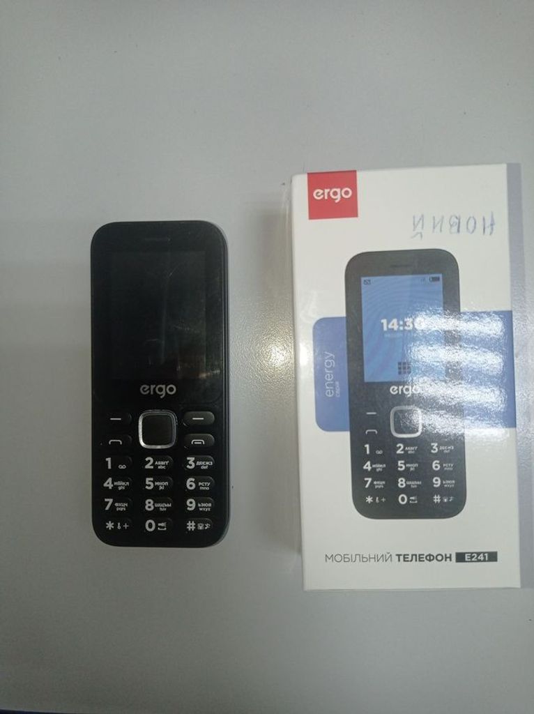 Купить Ergo E241 Dual Sim Black Б/У