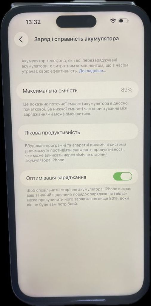 Оголошення Apple iphone 14 pro max 256gb esim Б/У