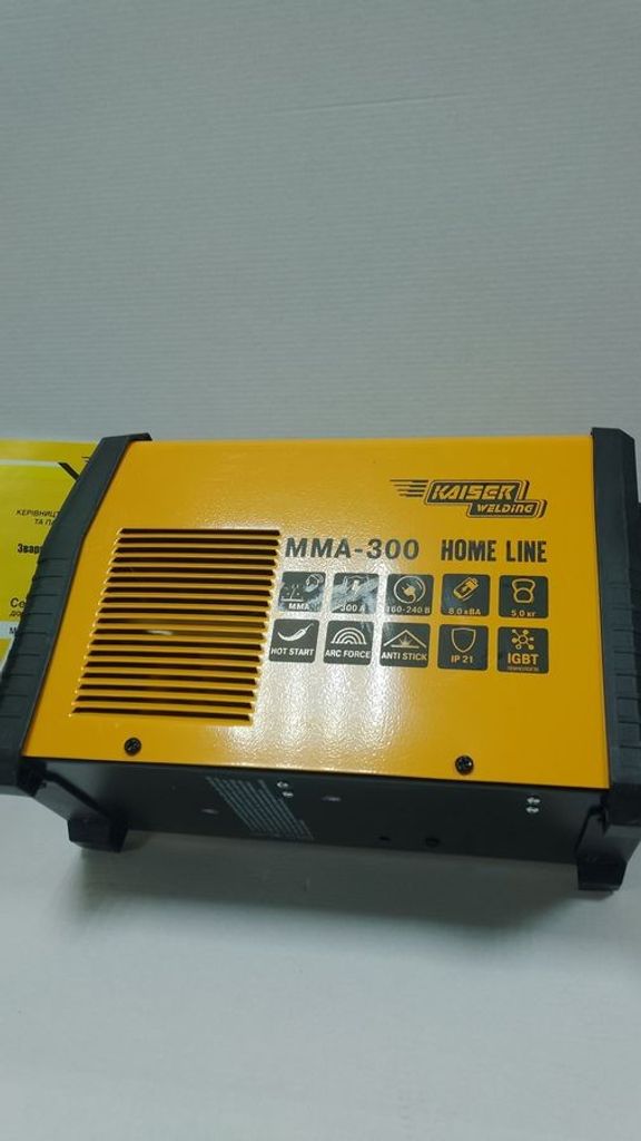 Оголошення Kaiser welding MMA-300 Home Line Б/У
