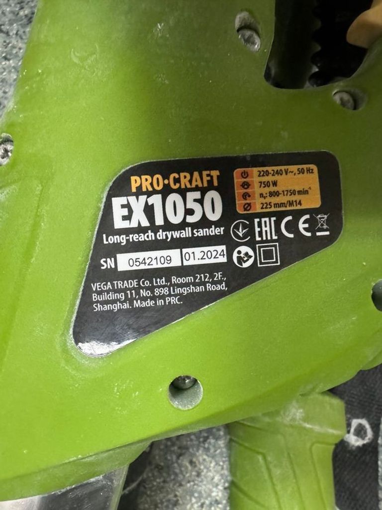 Объявление Procraft EX1050 Б/У