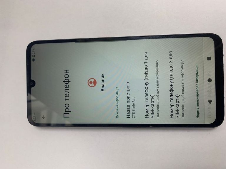 Купити Zte Blade A35 4/64GB Green Б/У