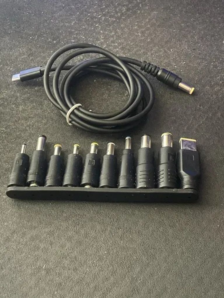 Объявление для подключения ноутбука к повербанку +кабель USB-C Б/У