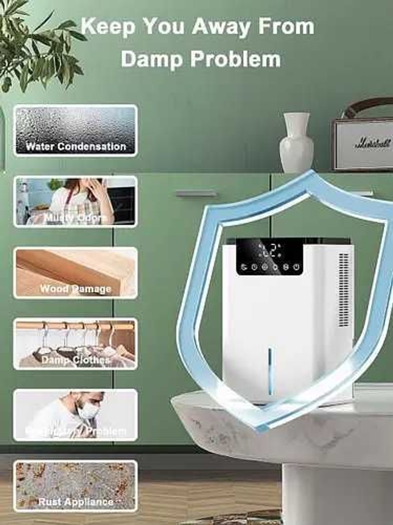 Dehumidifier D2 2200 мл 40 Вт  Код:null. Зображення 12