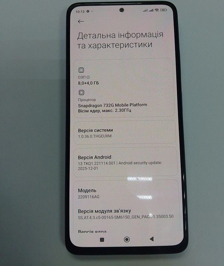 Xiaomi redmi note 12 pro 4g 8/256gb Код:01-200946262. Зображення 7