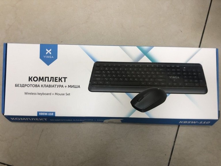 Купити Vinga KBSW-110 Black Б/У