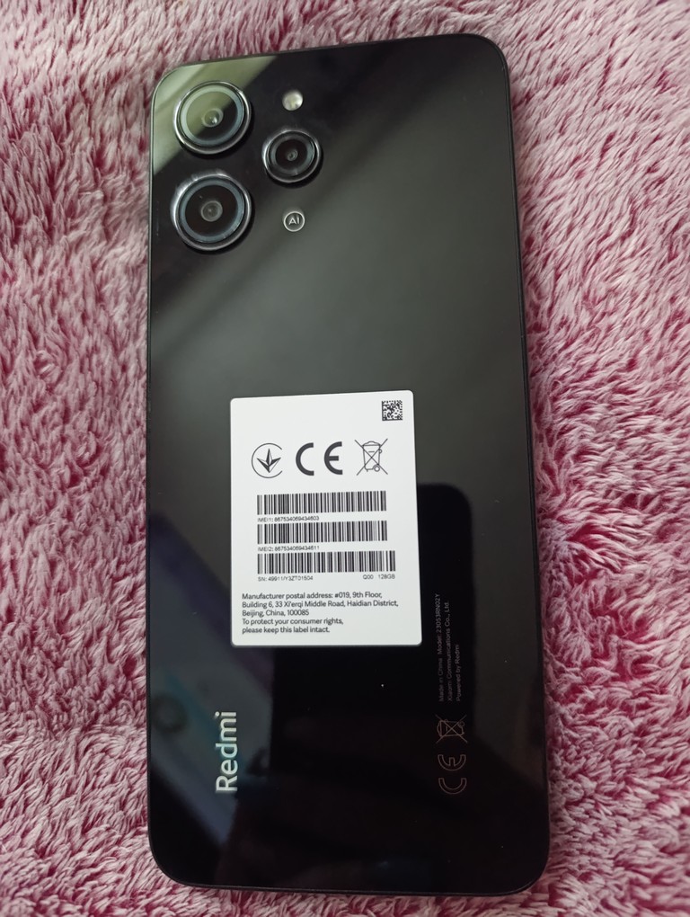 Дешево Xiaomi Redmi 12 4/128GB Midnight Black з ломбарду