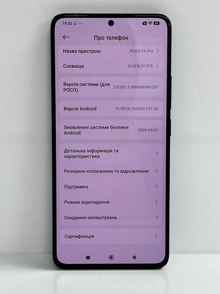 Дешево Poco F6 Pro 12/512GB White з ломбарду