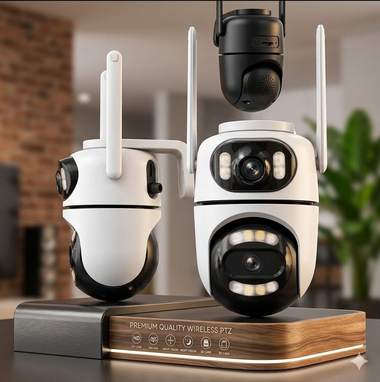 WiFi Dual lens Q2 на 2 об'єктиви, 8Mp Type-C Код:null. Зображення 5