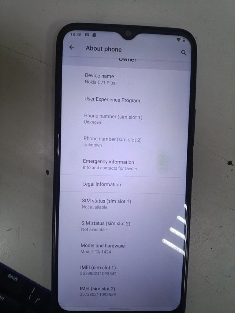 Дешево Nokia c21 plus 3/32gb ta-1424 з ломбарду