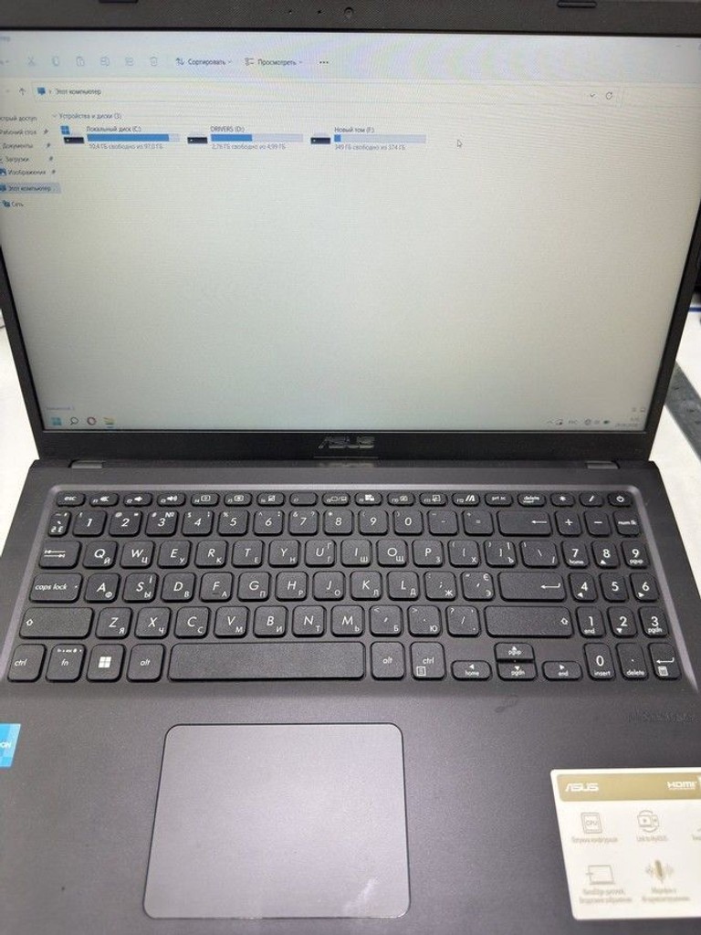 Дешево Asus 15/celeron n4500 ddr4/8gb ddr4/hdd *відсутній/ssd 512 gb/*інтегрована з ломбарду