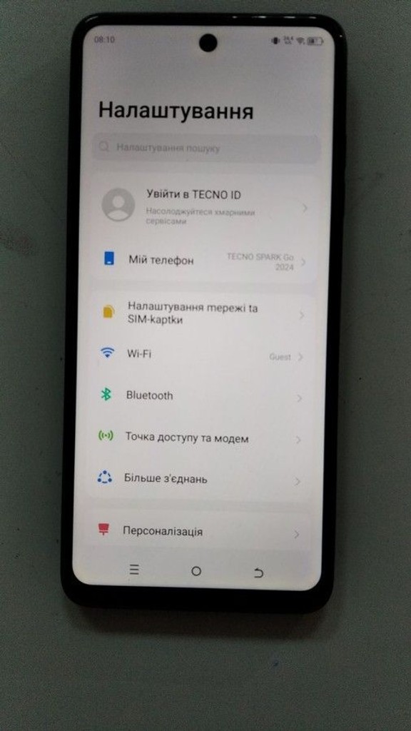 Оголошення Tecno spark go 2024 4/128gb Б/У