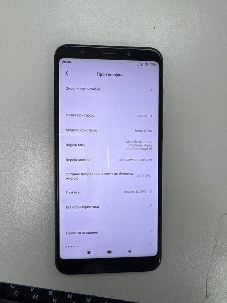 Купити Xiaomi redmi 5 plus 3/32gb Б/У