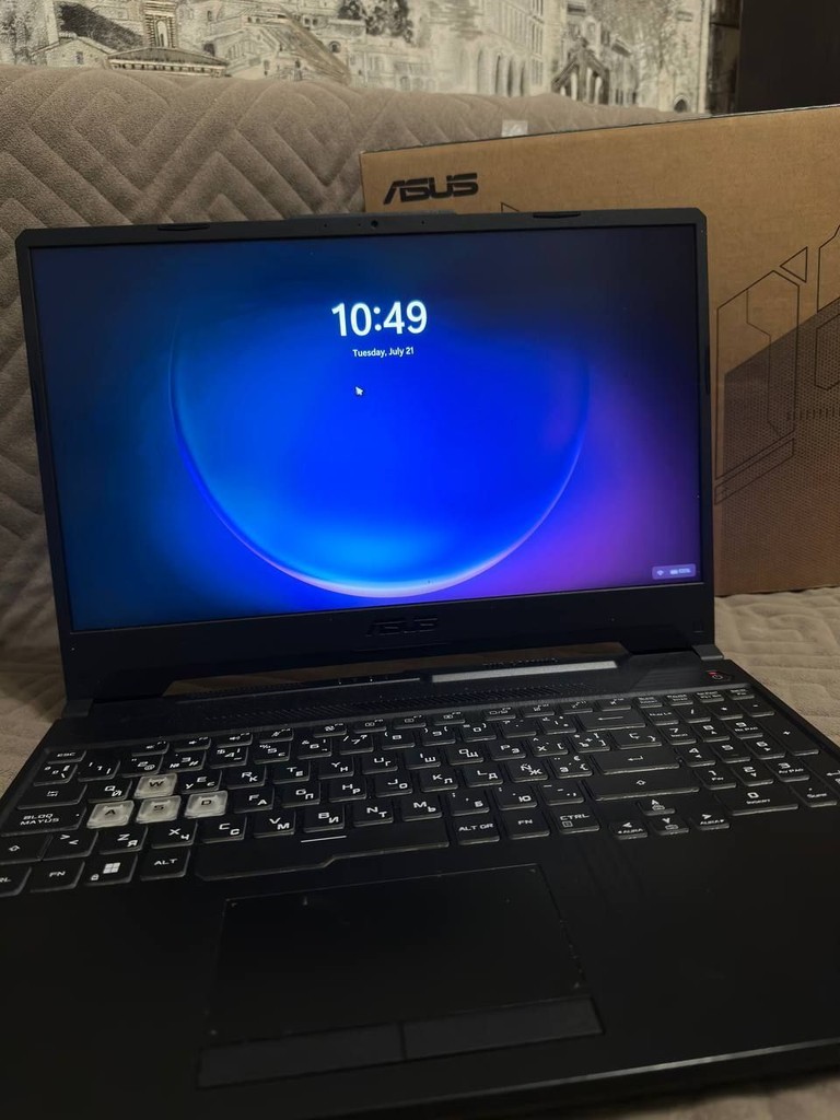 Купить ASUS TUF Gaming F15 — i5-11400H / RTX 3050 Ti / 16GB RAM / 512GB SSD / 144Hz Б/У