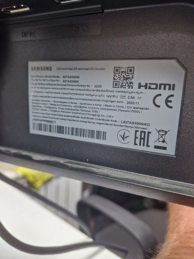 Купити Samsung s27ag300ni Б/У