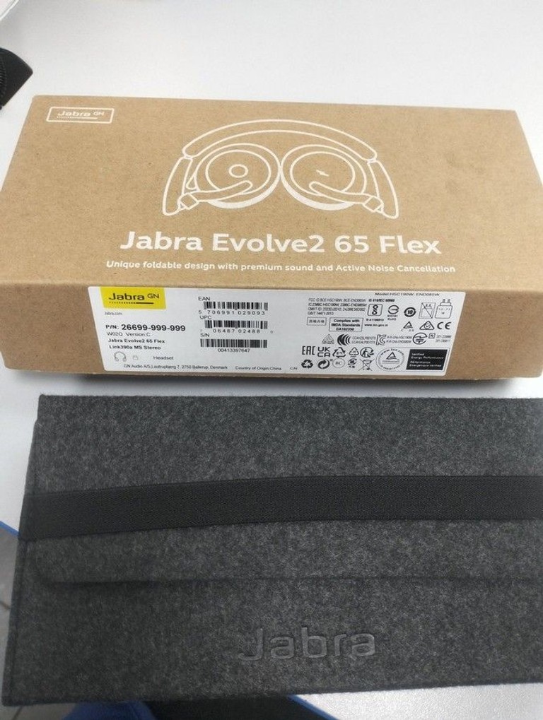 Дешиво Jabra evolve2 65 flex stereo usb-c ms wlc с ломбарда