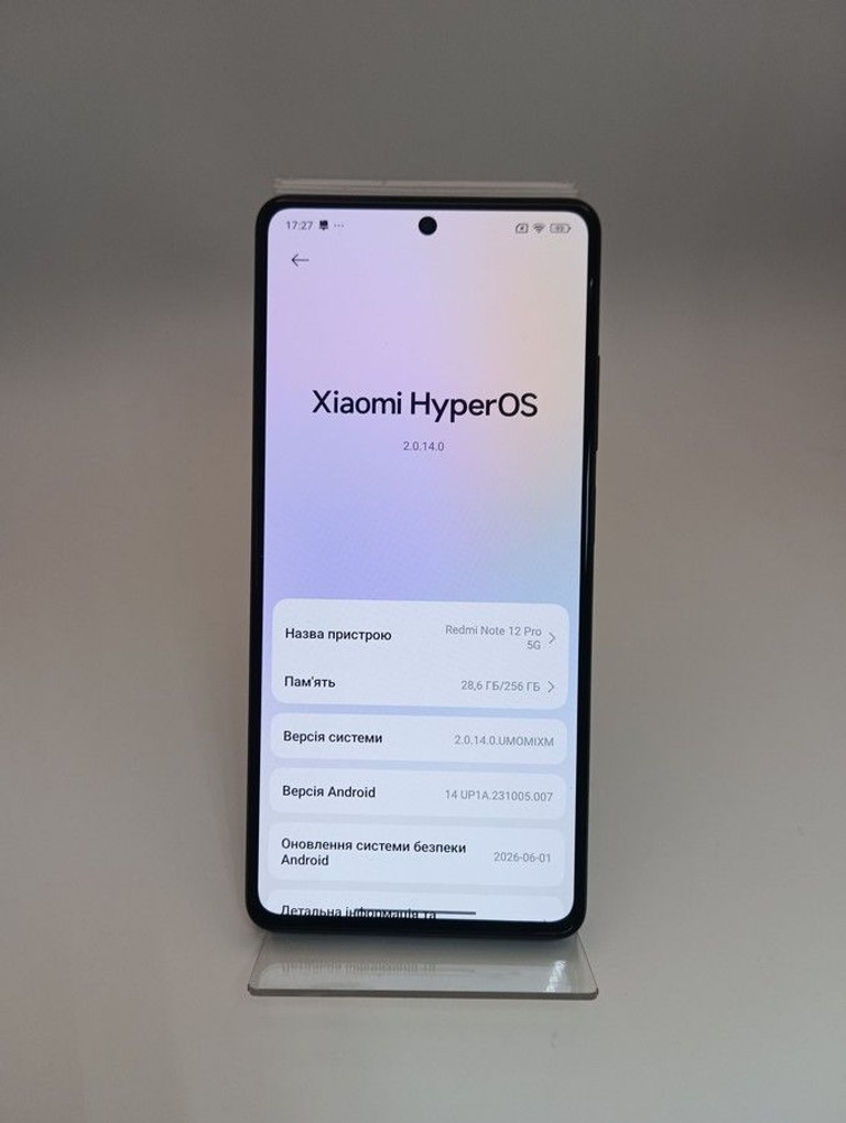 Xiaomi Redmi Note 12 Pro 5G 8/256GB Black Код:01-201095715. Изображение 12