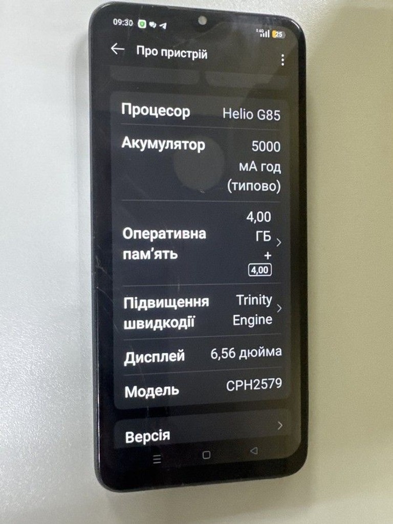 Oppo a38 4/128gb Код:01-201095800. Зображення 5